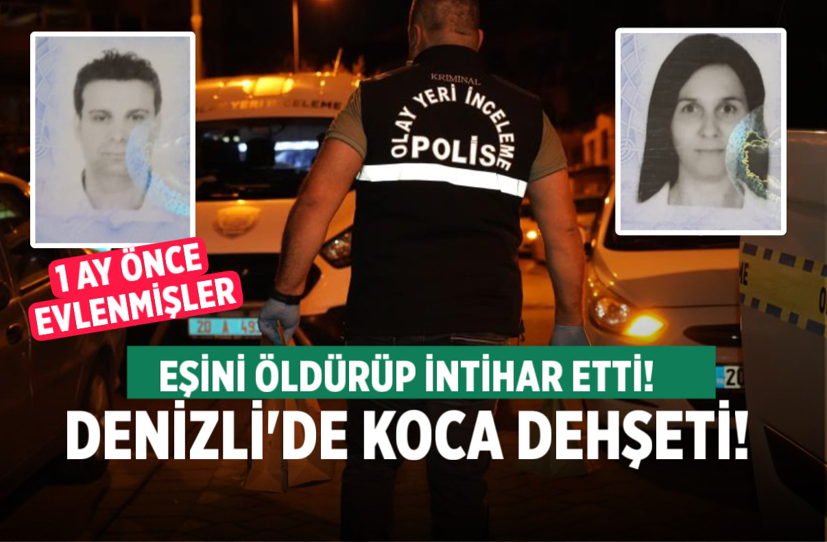 Pamukkale ilçesinde bir apart dairesinde yaşanan korkunç olay