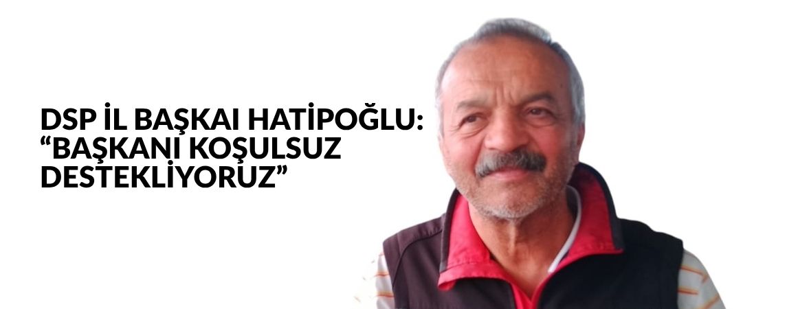 Demokratik Sol Parti İl Başkanı Hatipoğlu: “Şeniz Doğan’ı kumpaslara karşı savunmalıyız”