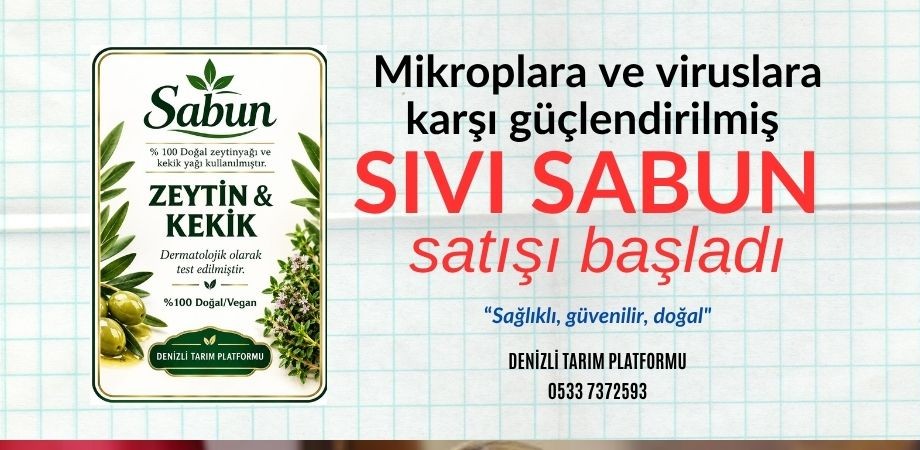 Kekik sabunu satışa sunuldu